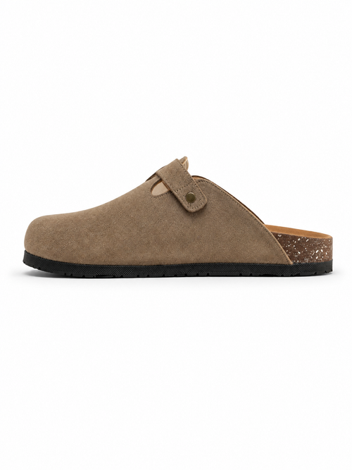 SUEDE CLOGS-DUNE
