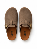 SUEDE CLOGS-DUNE
